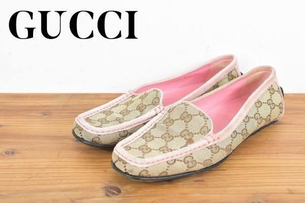 ヤフオク! -「gucci(グッチ) レザー パンプス」(レディースシューズ