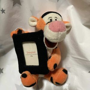  Tiger photo frame photograph length magnet mascot soft toy 