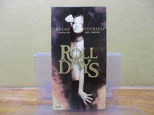 RS-4600【8cm シングルCD】ROLL DAYS BREAK YOURSELF パワーレンジャー / LOVE CONFUSE / ロール・デイズ ブレイク・ユアセルフ TKDA-70862