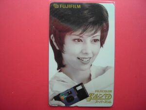 沢口靖子　フジフィルム　写ルンです　未使用テレカ