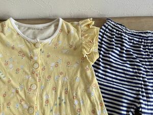 *[ Ampersand Anne pa Sand *...* girl pyjamas * size 120 * room wear short sleeves pyjamas 