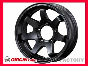 ★ORIGIN MUD-SR7/マッド・エスアール7★16x5.5J 139.7/5H -20 マットブラック 【1本】ジムニー 専用アルミホイール（MUD-SR7-JM20-MAB)