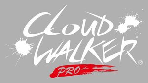 【玄武】★カッティングステッカー/ホワイト★『CLOUD WALKER PRO』 ステッカー ［240ミリ White］ ST240CWPW