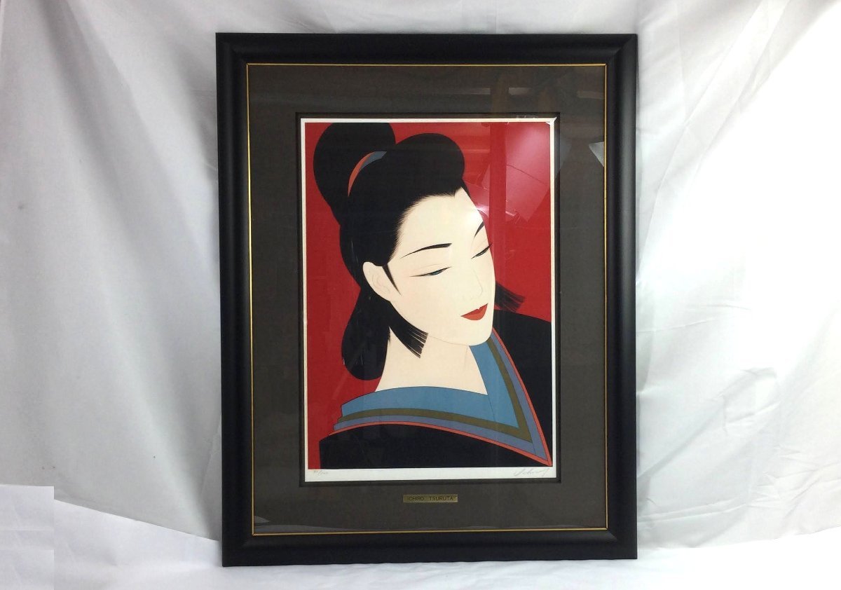 年最新ヤフオク!  鶴田一郎 シルク美術品の中古品・新品・未