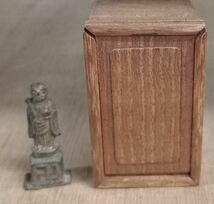 銅仏 仏教美術 中国 銅製 仏像 骨董品 コレクション 古美術 箱_画像9