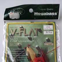 【新品未使用】メガバス／Ｖ−フラット　3/7oz《ファイヤークロー》_画像6