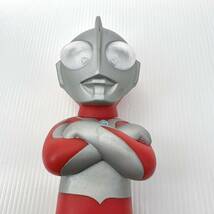 ウルトラマン RUNA 貯金箱　ULTRAMAN　現状品　昭和レトロ　ソフビ　フィギュア　34cm　ビックサイズ　1966年　円谷プロ　レア　人形_画像4