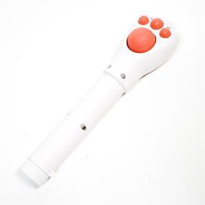 猫の手 電動マッサージ機　電動マッサージャー ミニ 小型 白【リボン袋付】