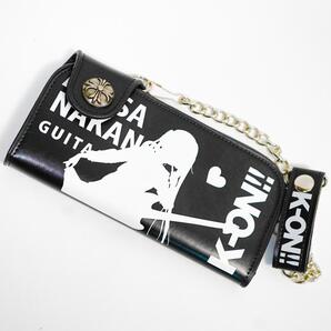 中野梓 財布 けいおん さいふ グッズ 女性 小銭入れ 黒影鎖【リボン袋付】