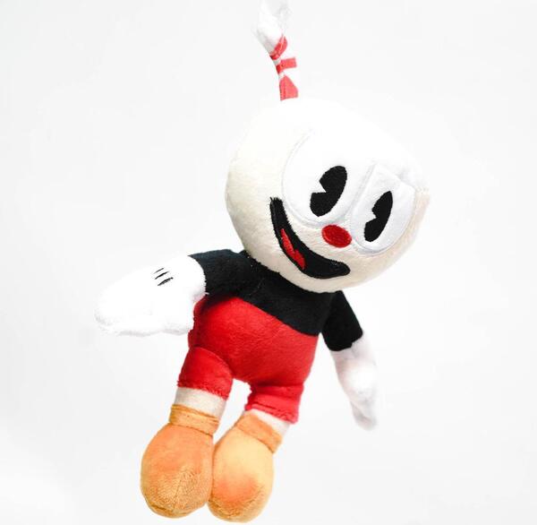 カップヘッド ぬいぐるみ マグマン 大きい マスコット 25cm【リボン袋付】