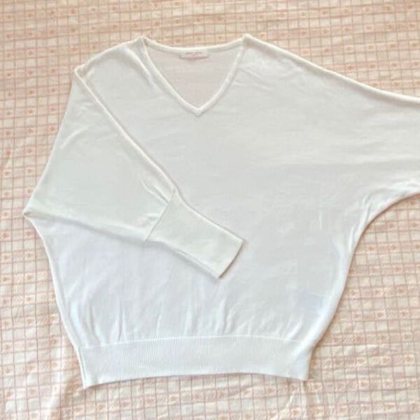 chocol raffine robe Vネックカットソー