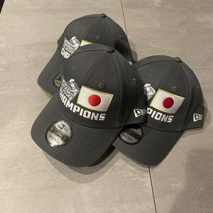 【希少グレー3個セット送料込】WBC2023 Japan優勝記念キャップ