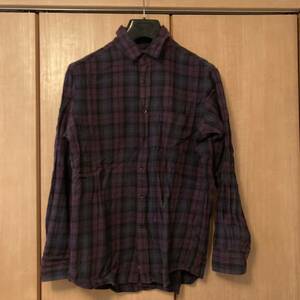 size L | UNIQLO | ネルシャツ 長袖 チェック | ユニクロ | シャツ SHIRT