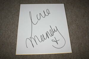 Mandy Smith( man ti* Smith ) san. autograph autograph square fancy cardboard 