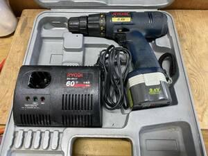 J2924 RYOBI リョービ　充電式ドライバドリル BD-900T 充電器 BC-901T