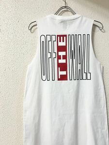 バンズ VANS OFF THE WALL ノースリーブ Tシャツ ワンピース タンクトップ 