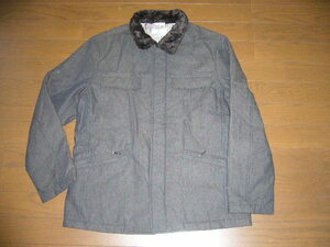 149-61♂：YUKI TORII HOMME　ユキトリイオム　ハーフコート　ジャケット　size.M　色.茶