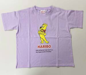 新品 160 ★ コストコ HARIBO ハリボー 半袖 Tシャツ ゴールドベア パープル キッズ ジュニア メンズ レディース キャラクター 大きめ