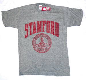 希少 デッド 90年代 SOFFE SHIRTS カレッジロゴ STANFORD 半袖Tシャツ 米国製 (M) 