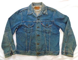 希少 80年代 80's 80s ハチマル Levis 70205-0213 4th Gジャン 米国製 (サイズ44) 