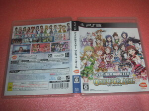 中古 PS3 アイドルマスター ワンフォーオール 動作保証 同梱可