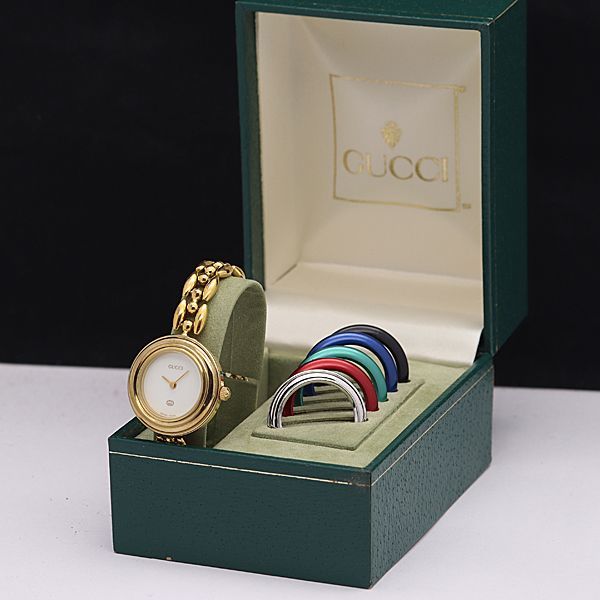 GUCCI チェンジベゼルの値段と価格推移は?|404件の売買情報を集計 GUCCI チェンジベゼルの値段と価格推移は?|404件の売買情報を集計