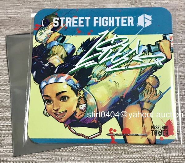 ストリートファイター6 パセラボタワー コラボカフェ 非売品 特典 ノベルティ コースター リリー LILY STREET FIGHTER 6 スト6 ストファイ