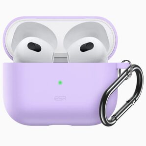 ☆人気商品☆ESR AirPods3 ケース 2021 第3世代 パープル