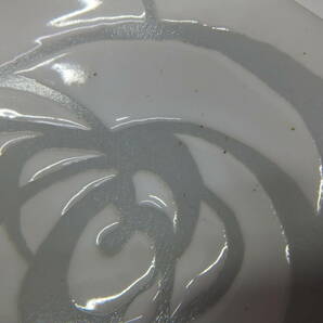 食器祭 MODERNO モデルノ クールデザイン プレート 4枚セット 薔薇 スープ皿 直径約21cm 自宅長期保管品 経年汚れ有の画像5