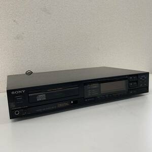 【M2】 SONY CDP-55 CDプレーヤー ソニー CDデッキ ジャンク品 中古オーディオ 通電可 335-59