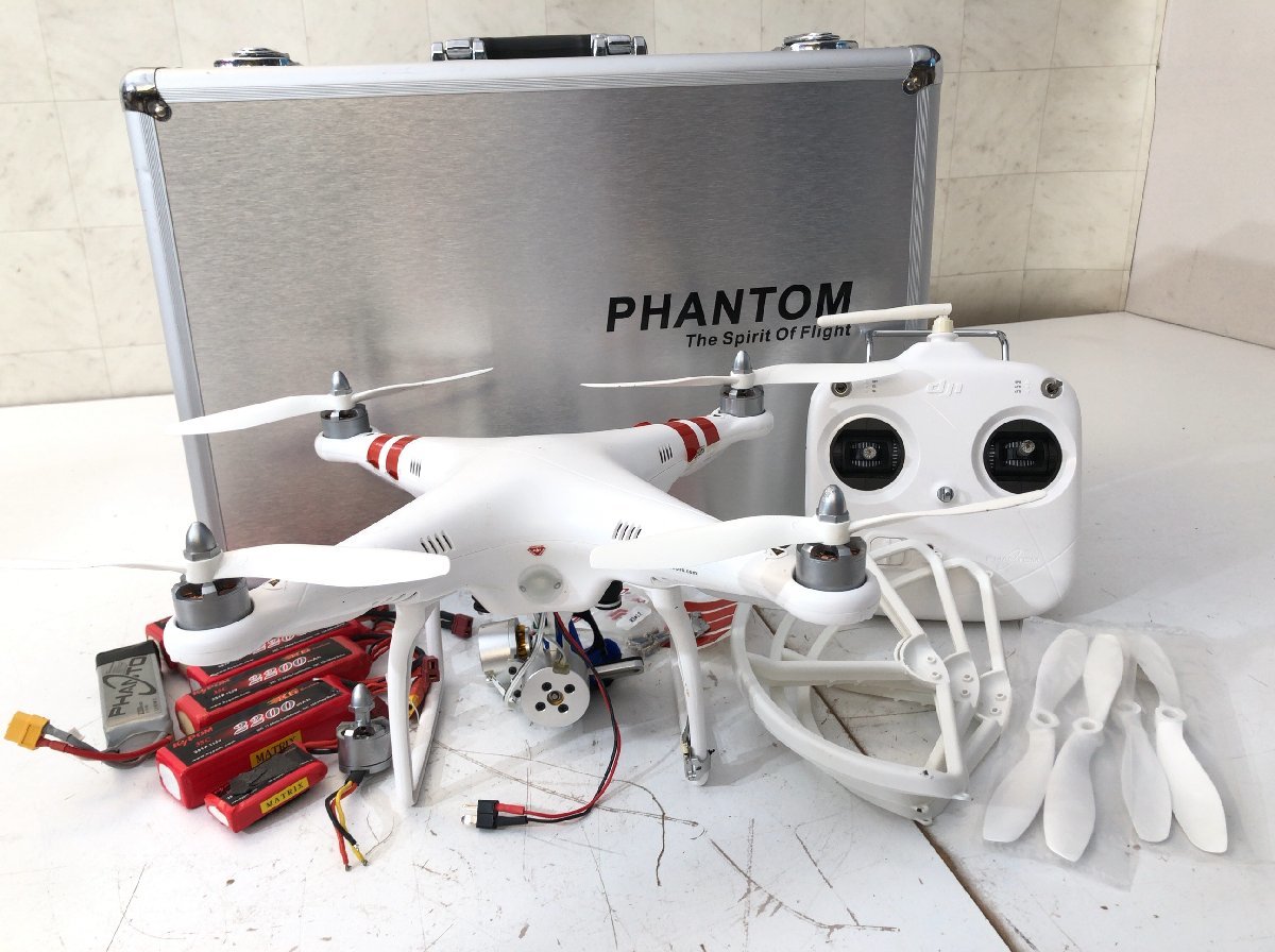 DJI Phantom 2 Vision+ (DIPS登録済機体)・ケース付き | auriol-sa.com
