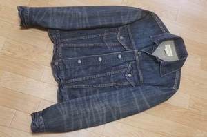 □J191　即決　美品　ラルフローレン　DENIM&SUPPLY　ユーズド加工　サードモデル デニム ジャケット　ジージャン　S