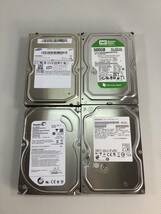 S1401●4台まとめ HDD WesternDigital/WD5000AADS Seagate/ST3500312CS 500GB SAMSUNG/HD400LJ HITACHI/HCS5C1050CLA382【フォーマット済】_画像1