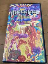 VHS 　Fresh live Cream　クリーム 黄金の軌跡_画像1