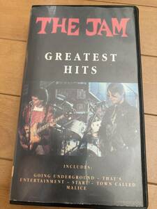 VHS The Jam Greatest Hits