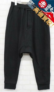 3P2801/JOE CHIA DROPPED CROTCH SWEAT PANTS F20M-PA01B ジョーチア ドロップクロッチジョガースウェットパンツ サルエル