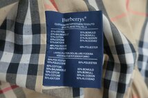 3J1978/BURBERRY トレンチコート 英国製 バーバリー_画像6