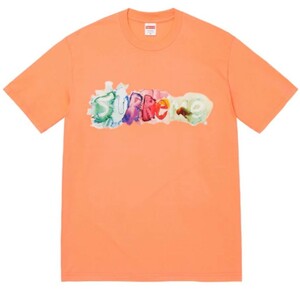 【Supreme】 Watercolor Tee Lサイズ　送料込み/ペールオレンジ/完売/シュプリーム/男女兼用/トレマインエモリー/Joe Roberts/23SS/