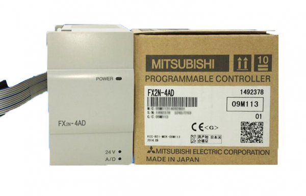 新品 複数在庫 MITSUBISHI/三菱電機 FX2N-4AD-TC ストア【6か月保証】-
