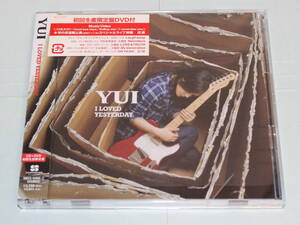 帯付き良品●YUI「I LOVE YESTERDAY」●ＤＶＤ付限定盤