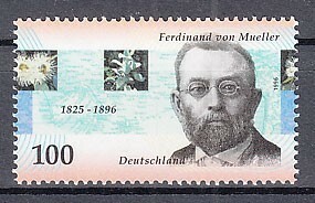 ドイツ 1996年未使用NH 著名人/医師/植物学者/フォン・ミュラー#1889
