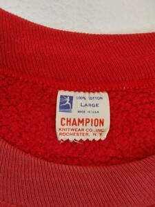 CHAMPION ビンテージ チャンピオン ランナーズタグ 60'S 半袖 スウェット