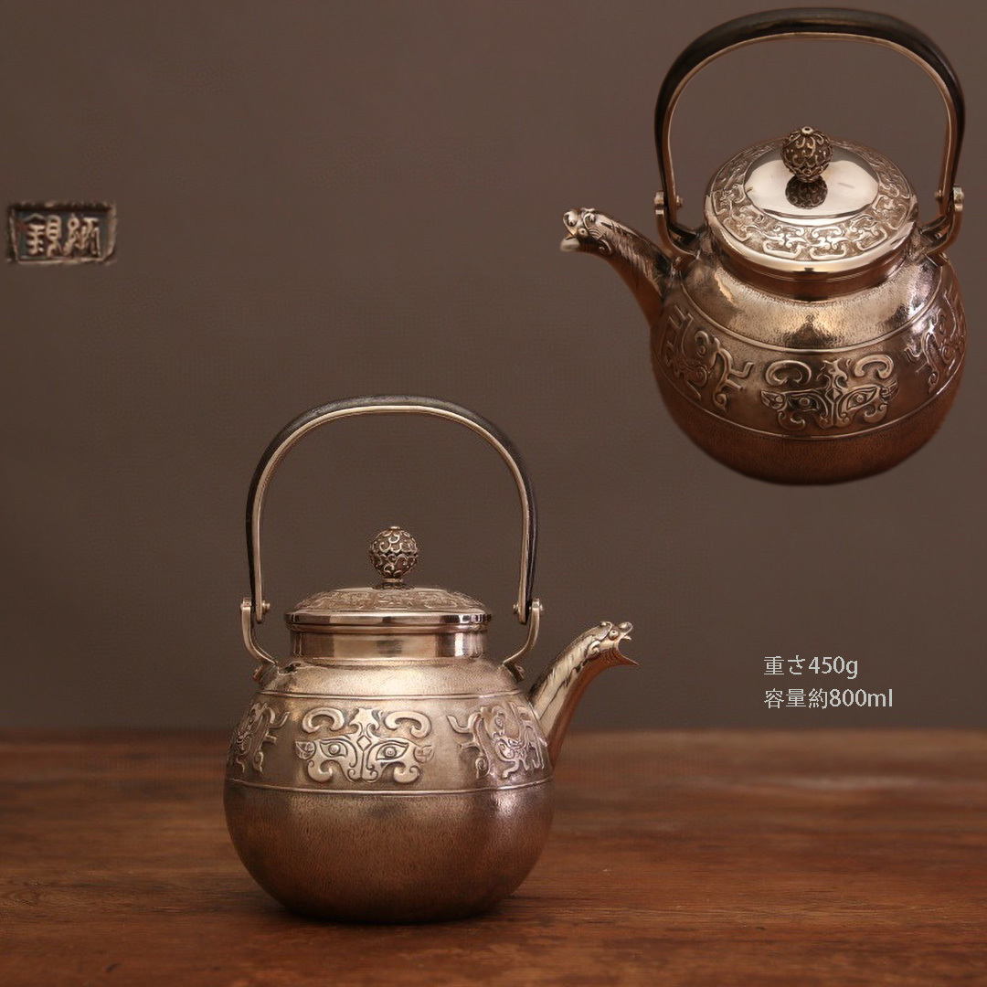2023年最新】ヤフオク! -茶道具 銀瓶(銀製)の中古品・新品・未使用品一覧