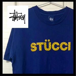 【激レア】 90s old stussy STUCCI GUCCI Tシャツ