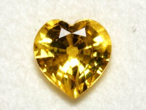 天然サファイア ルース 0.456 ct、ソーティング付、ケース入り