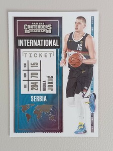 NBA 2020-21 PANINI CONTENDERS ヨキッチ JOKIC ベース #27