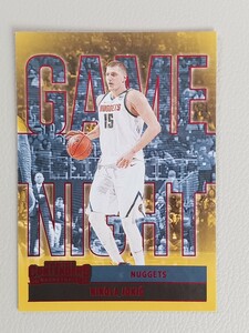 NBA 2020-21 PANINI CONTENDERS ヨキッチ JOKIC レッド パラレル インサート GAME NIGHT #11