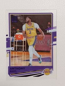 NBA 2020-21 PANINI DONRUSS CLEARLY アンソニー デイビス DAVIS パープル パラレル #38