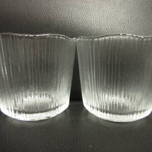 《食器》無銘 「ガラスのコップ：色々 7個(4種セット)」 細身＋縦長・太目＋幅広 昭和感のあるタンブラーグラスの画像2