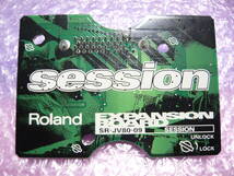 Roland/ローランド SR-JV80-09 session 音源ボード エクスパンションボード 230425_画像1